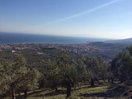 Kaz dağlarından denize bakış